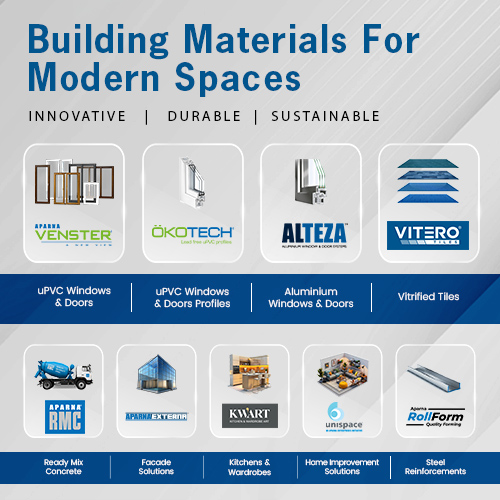 building materials supplier banner desktop