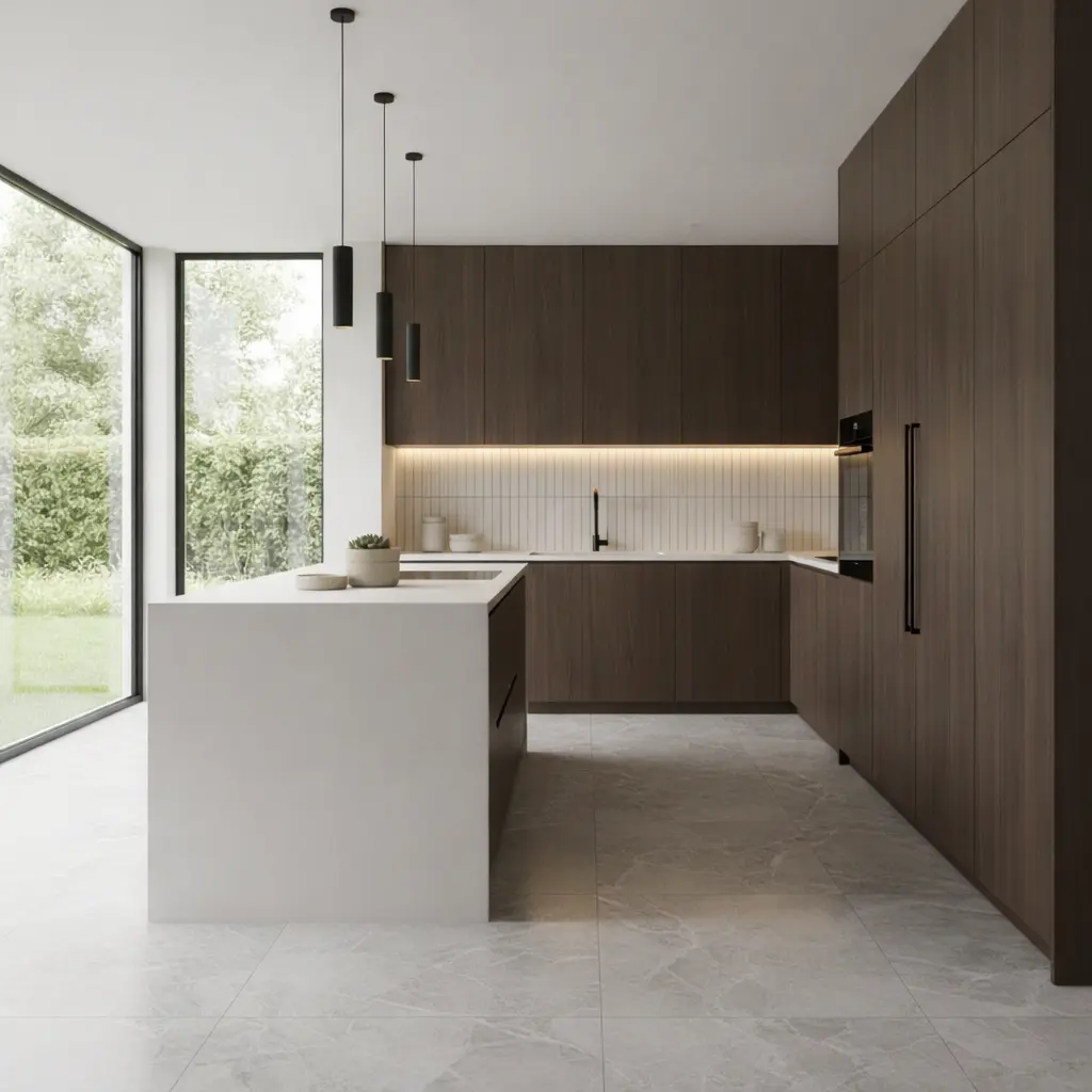 Water Resistant Vitrified Kitchen Floor Tile