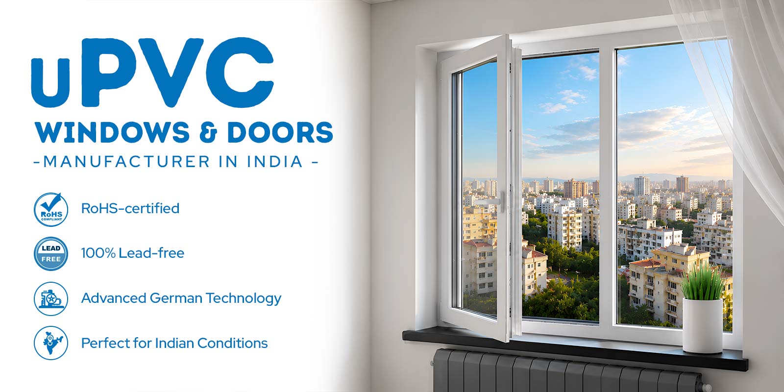 upvc windows and doors manufacturers in india