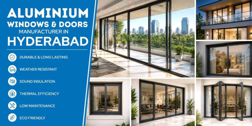 aluminium windows and doors manufacturers in hyderabad