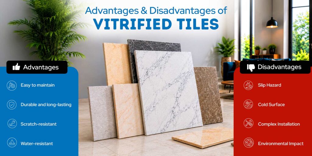 benefits of vitrified tiles​