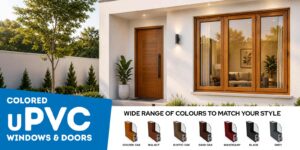 Coloured uPVC Windows & Doors: Colour Options, Finishes & Fade Resistance