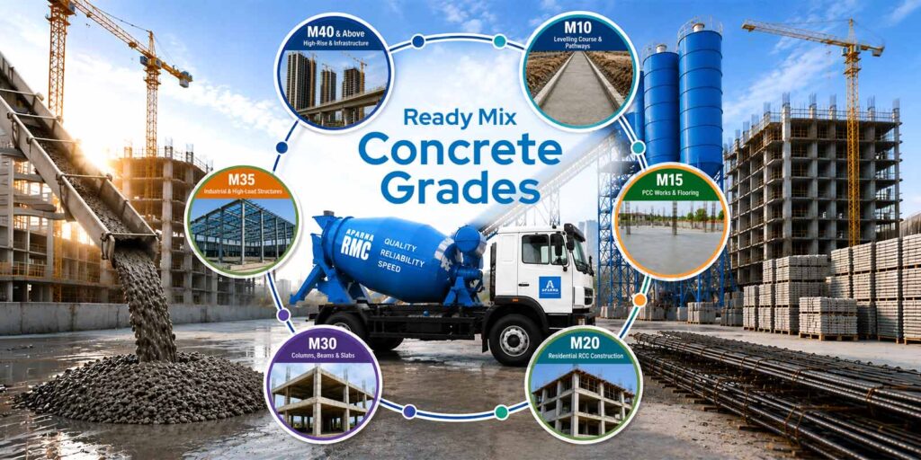 ready mix concrete grades
