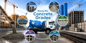 RMC Grades Explained | M5 to M80 Ready Mix Concrete Grade Scale & Uses