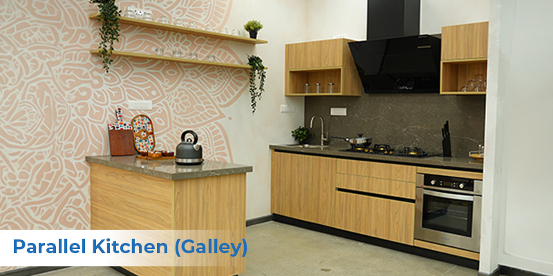 parallel kitchen layout