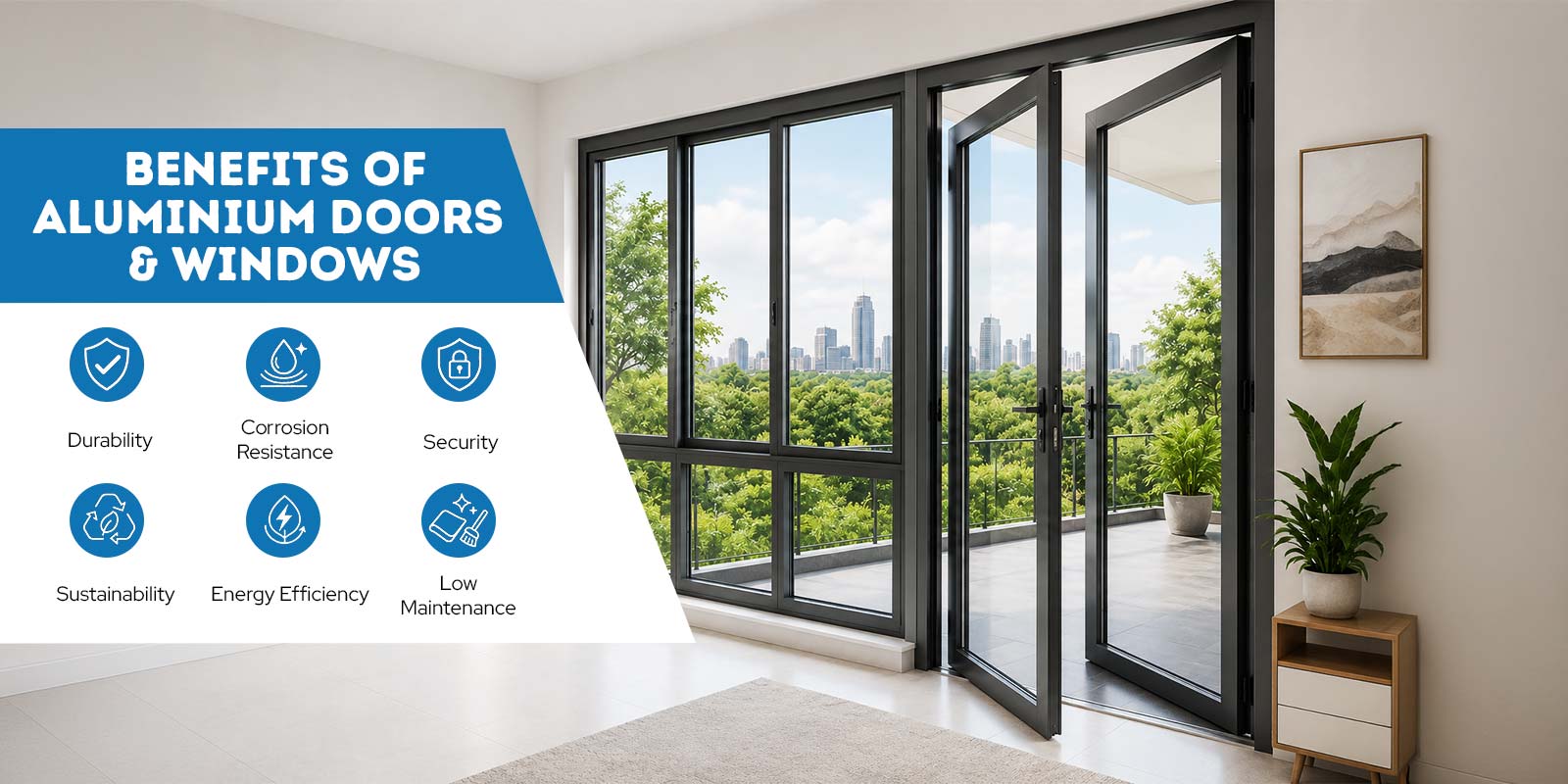 advantages of aluminium doors and windows