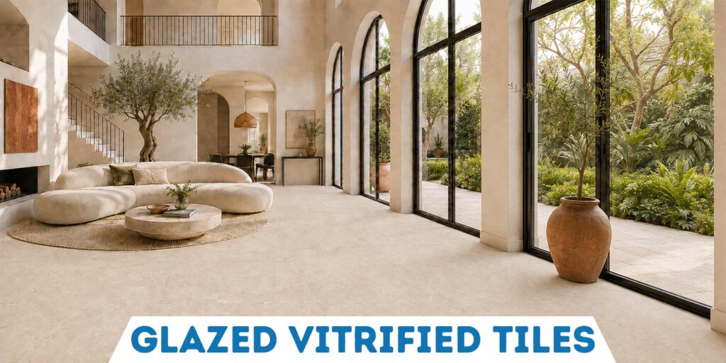 glazed vitrified tiles