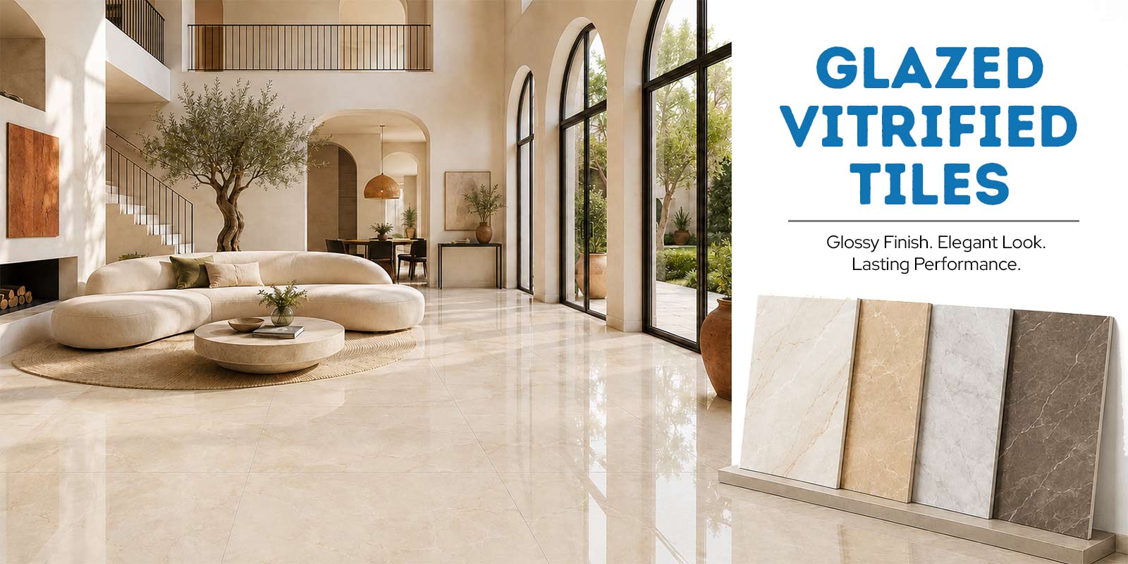 glazed vitrified tiles