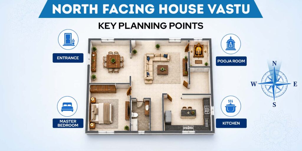 north facing house vastu